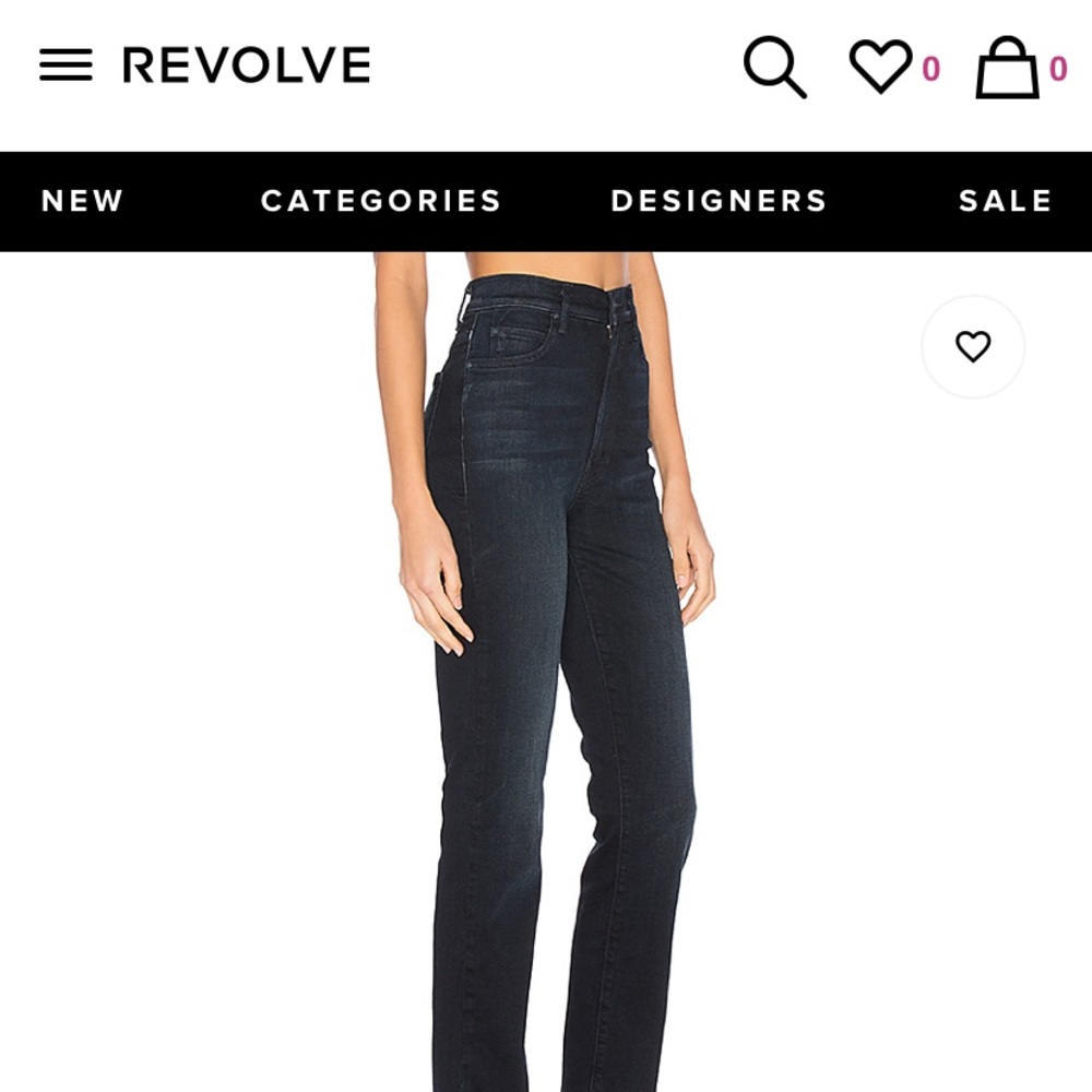 MOTHER Denim Swooner Rascal Ankle Jeans